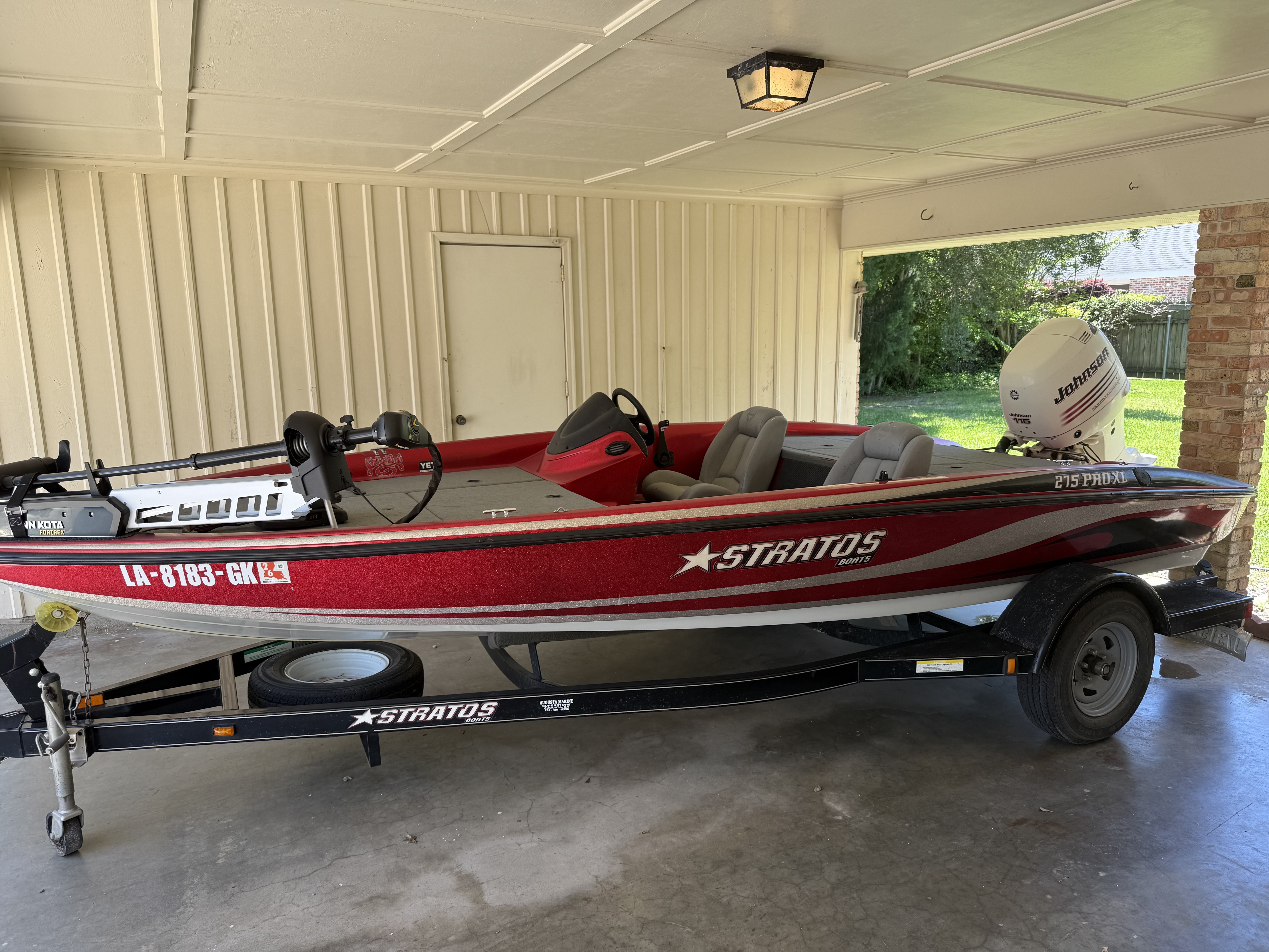 2004 Stratos 275 Pro Xl Outboard 4 Stroke boat