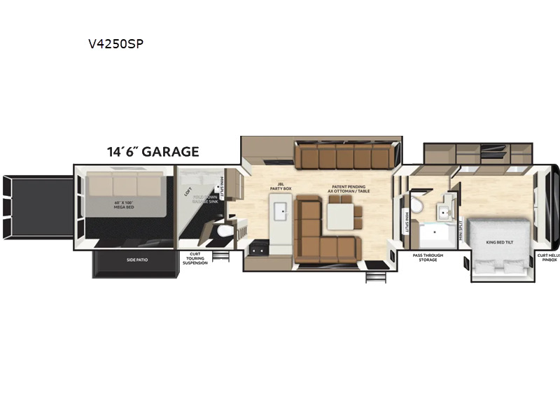 2027 Axiom Rv Vendetta V4250SP in bryan TX