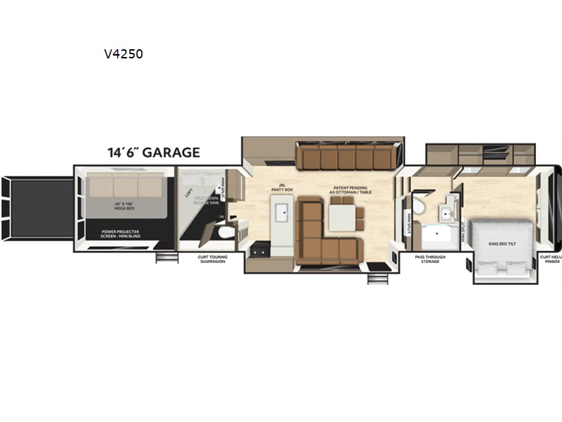 2027 Axiom Rv Vendetta V4250 in bryan TX