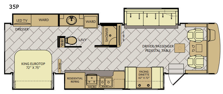 2018 Fleetwood Rv Bounder 35P in irwin PA