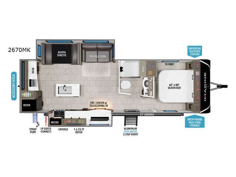 A photo of this 2026 Grand Design Imagine 2670MK