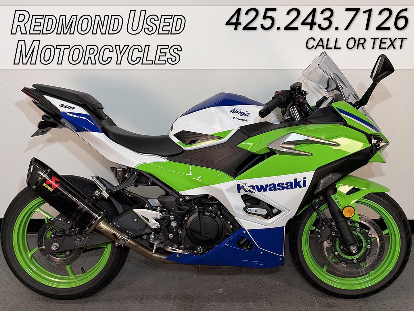 2024 Kawasaki NINJA 500 SE 40TH ANNIVERSARY EDITION ABS SE 40TH ANNIVERSARY EDITION ABS in Bellevue, WA