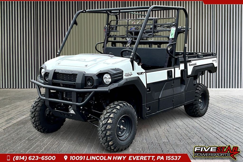 White Kawasaki Mule Four Wheelers For Sale - ATV Trader