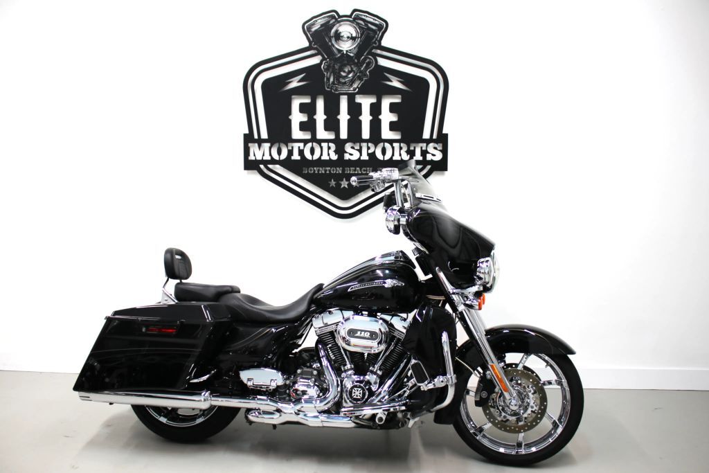 Used Blue Harley-Davidson Street Glide Cvo Motorcycles For Sale