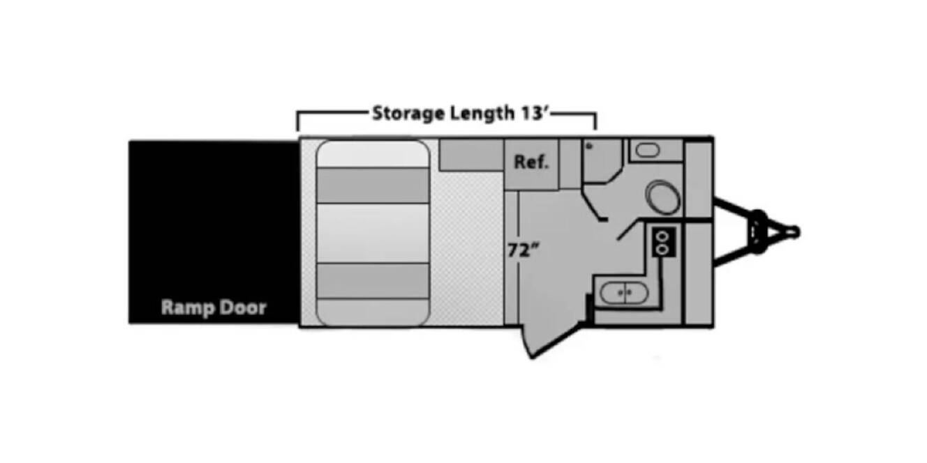 A photo of this 2022 Chinook Rv RPM 18FKLE