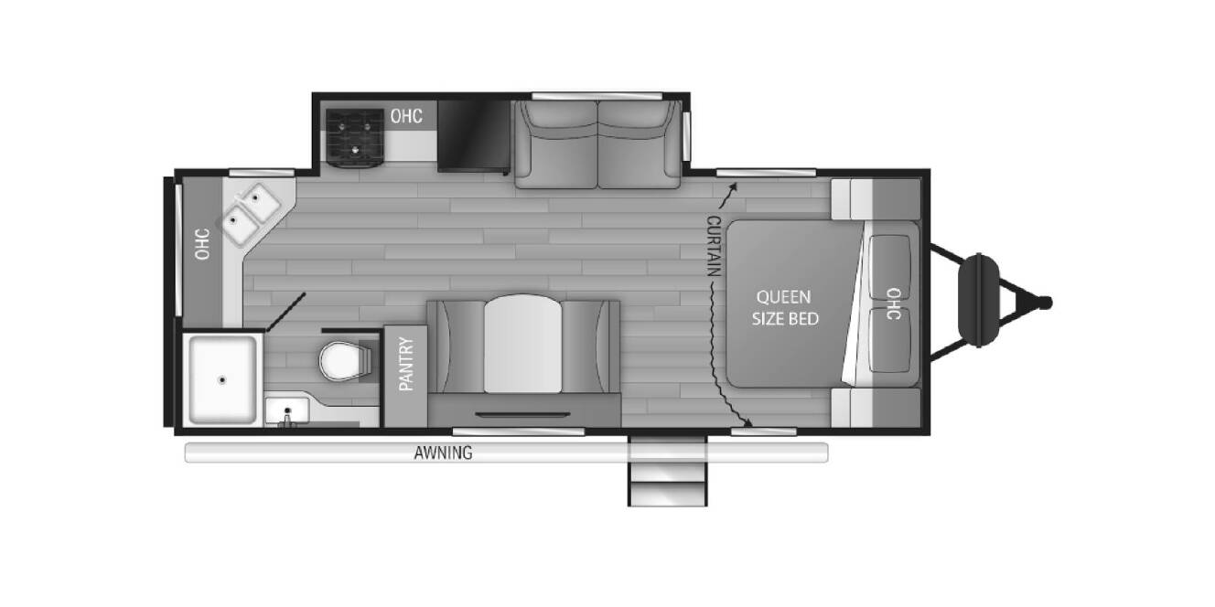 A photo of this 2022 Heartland Sundance Ultra-Lite 231ML