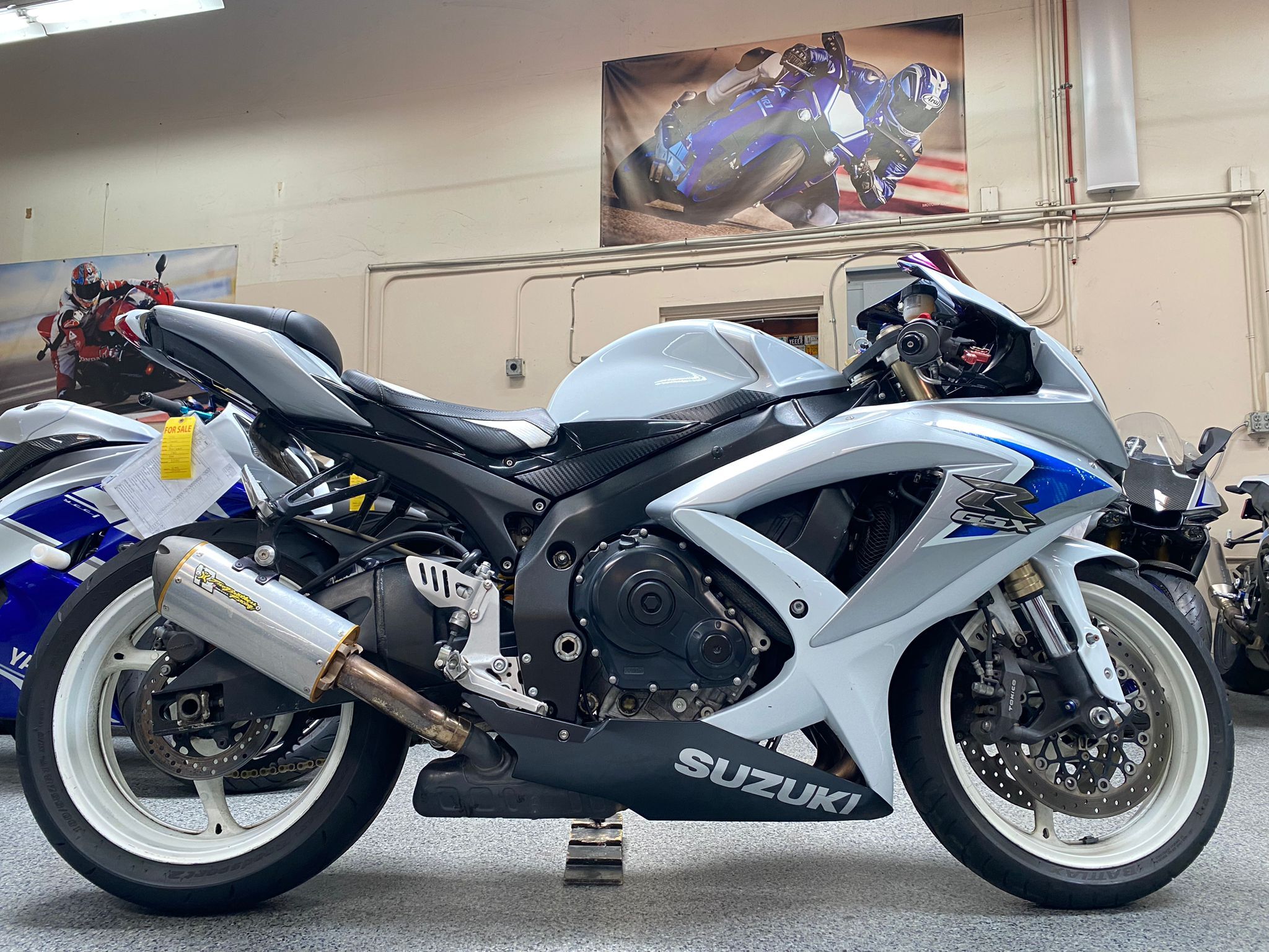 IBEX Paracatena Nero Per Suzuki GSX-R 600/750 – Anno 2008-2018 – Acciaio Inox Verniciato – Fissaggio Originale - 2