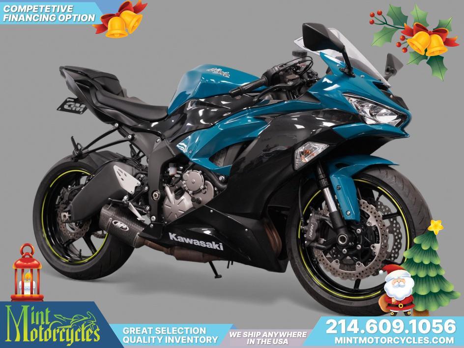 Blue Kawasaki Ninja ZX-6R Motorcycles For Sale - Cycle Trader
