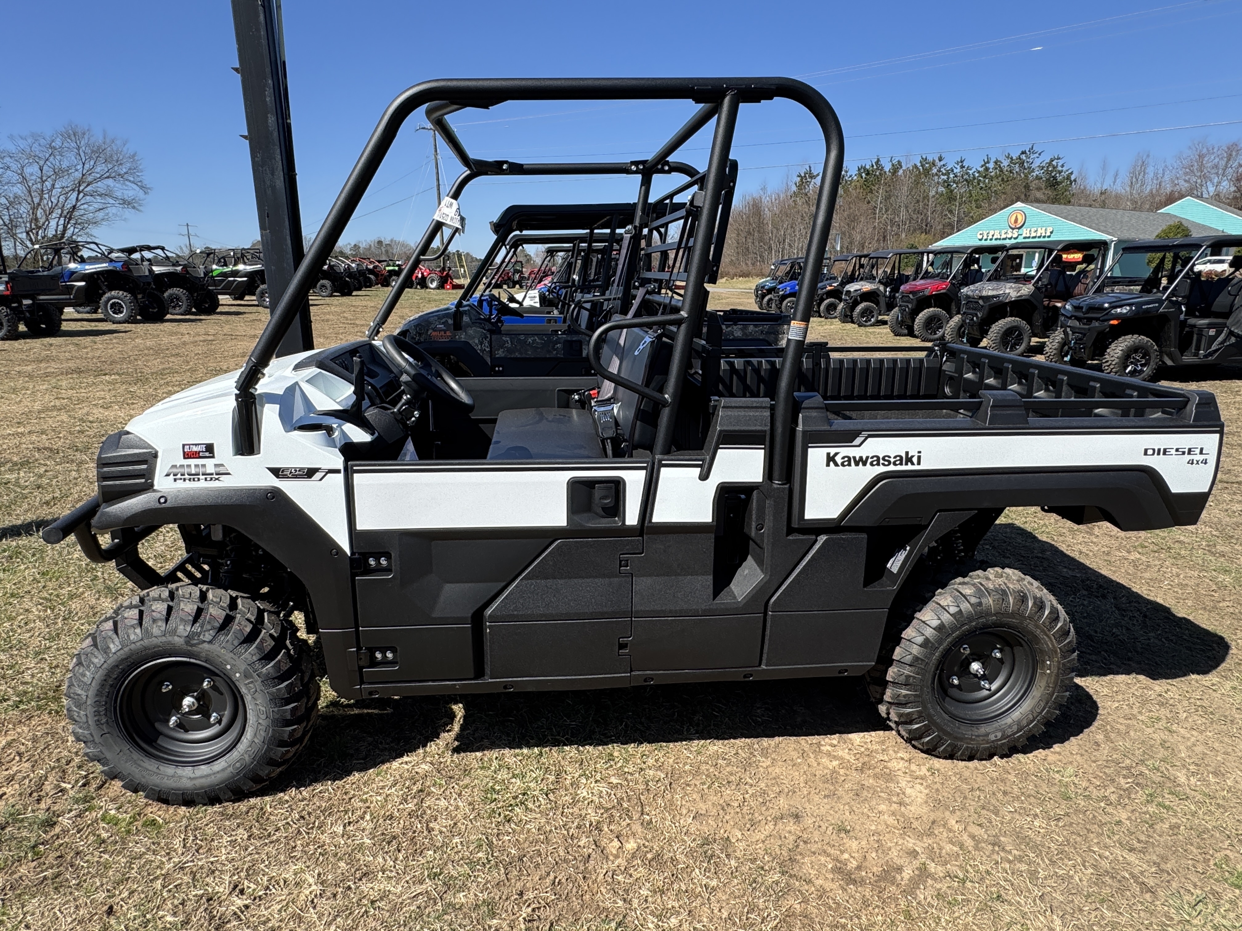 White Kawasaki Mule Four Wheelers For Sale - ATV Trader