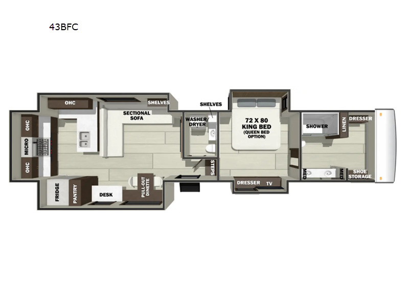 2026 Forest River Rv RiverStone 43BFC in middlebury IN