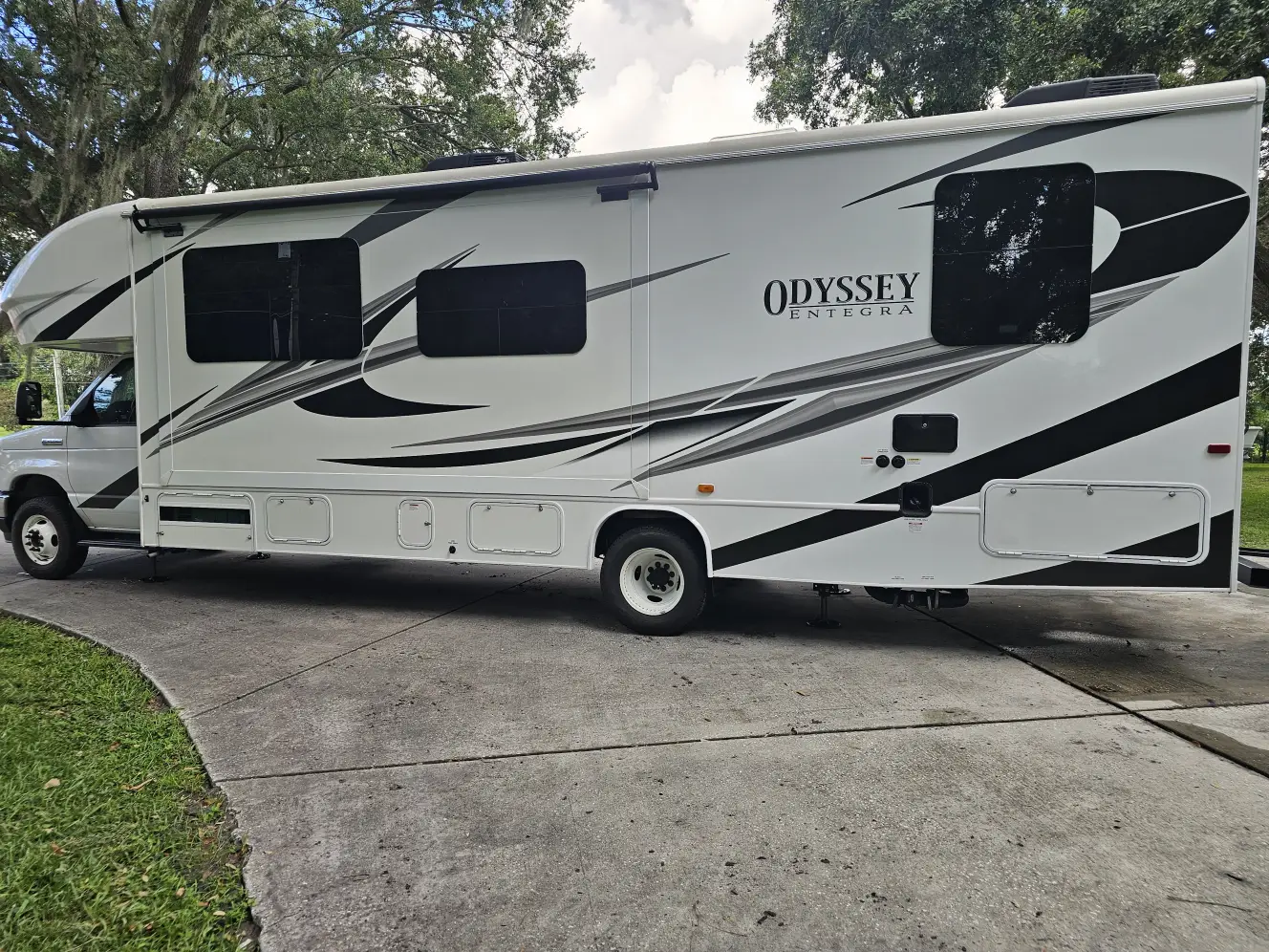 A photo of this 2021 Entegra Coach ODYSSEY 30Z