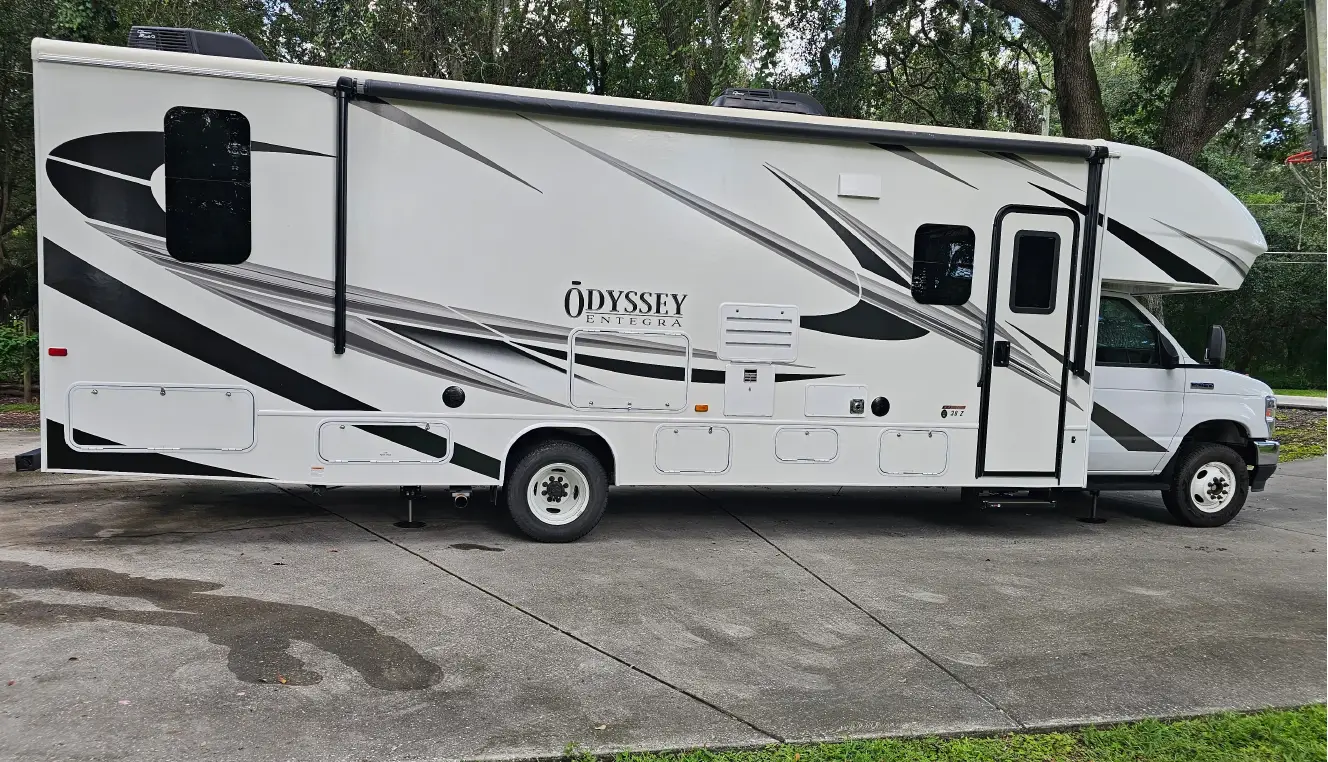 A photo of this 2021 Entegra Coach ODYSSEY 30Z