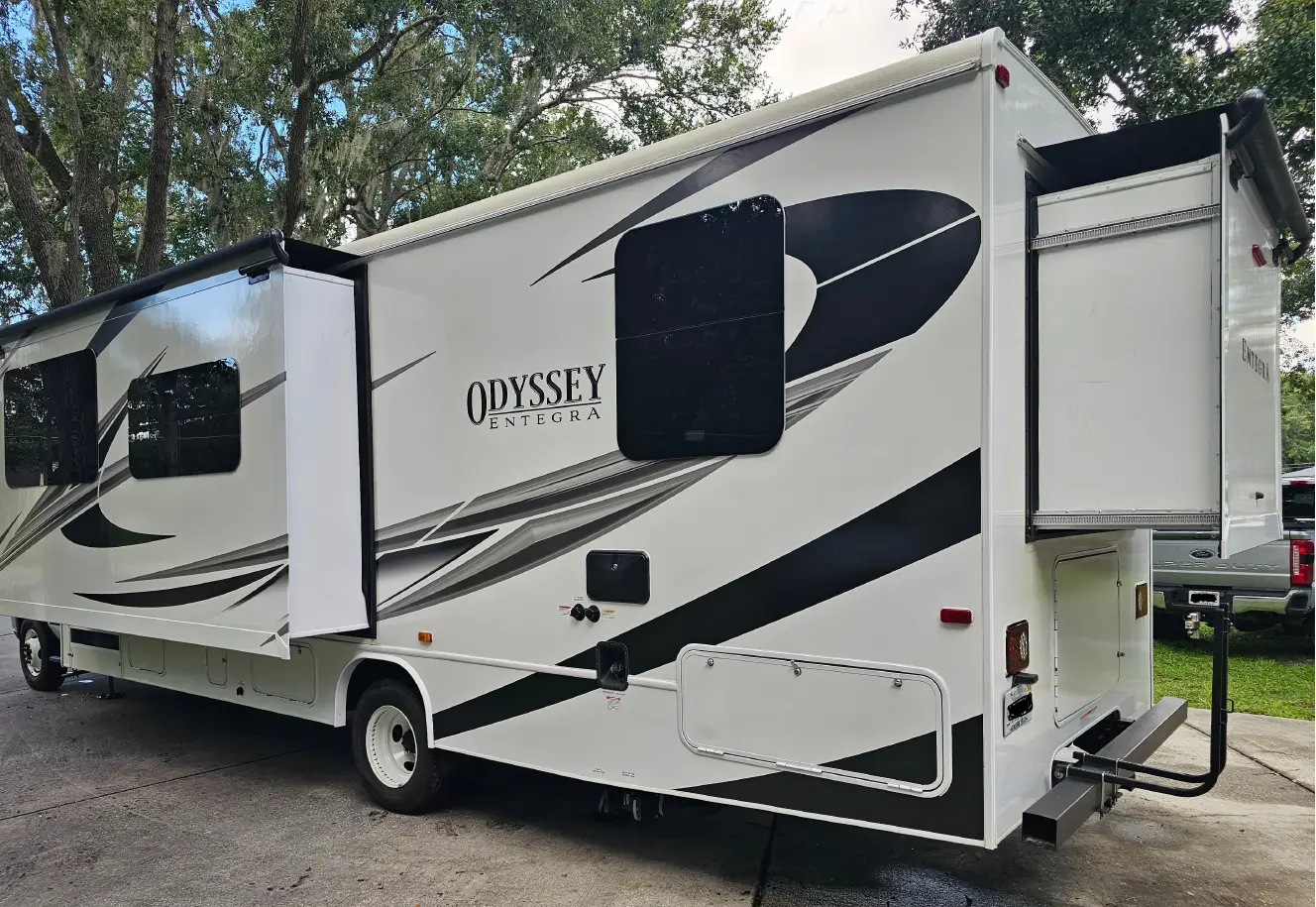 A photo of this 2021 Entegra Coach ODYSSEY 30Z