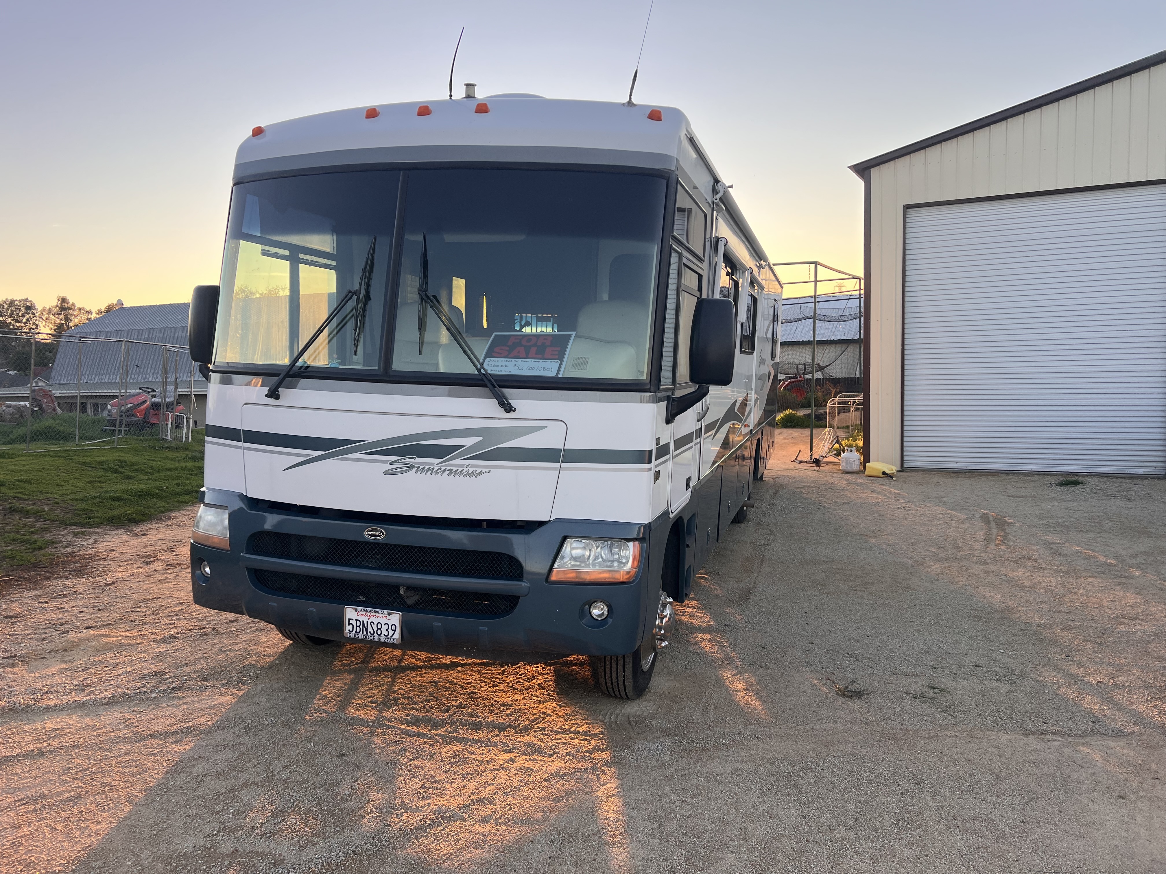 2003 Winnebago ITASCA SUNCRUISER 35U in paso robles CA