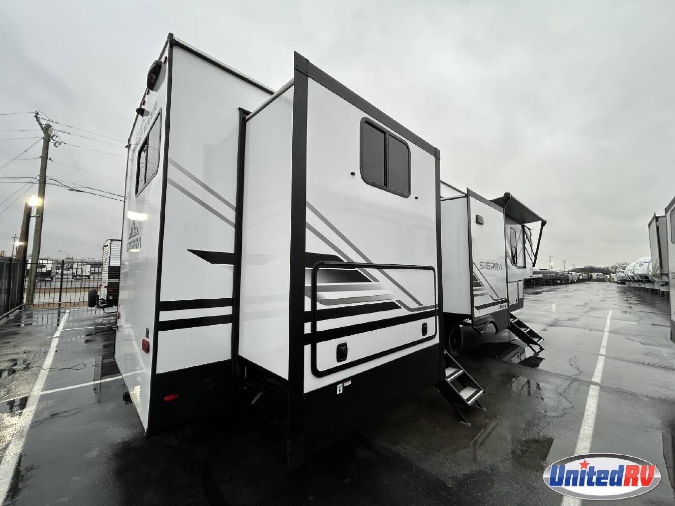 A photo of this 2026 Forest River SIERRA 3844QUAD