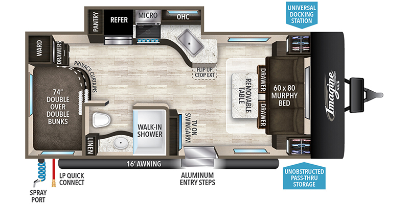 2020 Grand Design Imagine XLS 19BWE in inverness FL