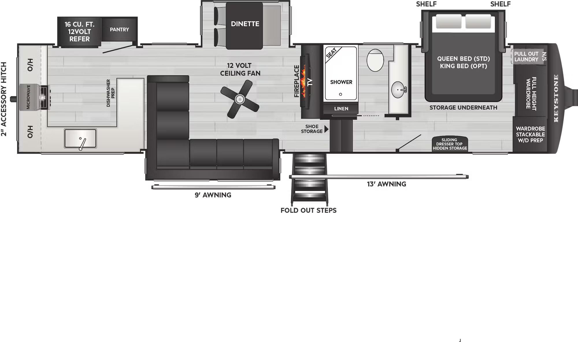 2026 Keystone Rv Cougar Hero Edition 350LLK in panama city FL