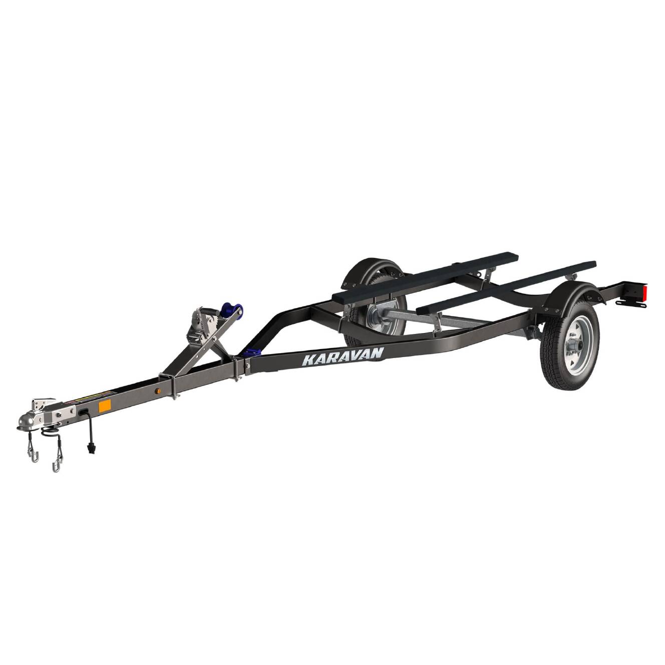 A photo of this 2026 Karavan Trailers Single Watercraft Low Profile Steel Trailer