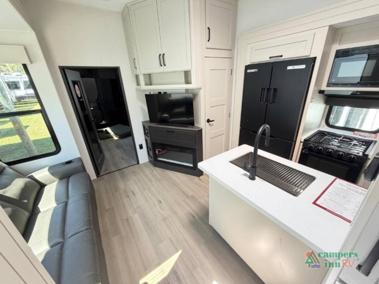 A photo of this 2026 Grand Design Momentum G-Class 320G