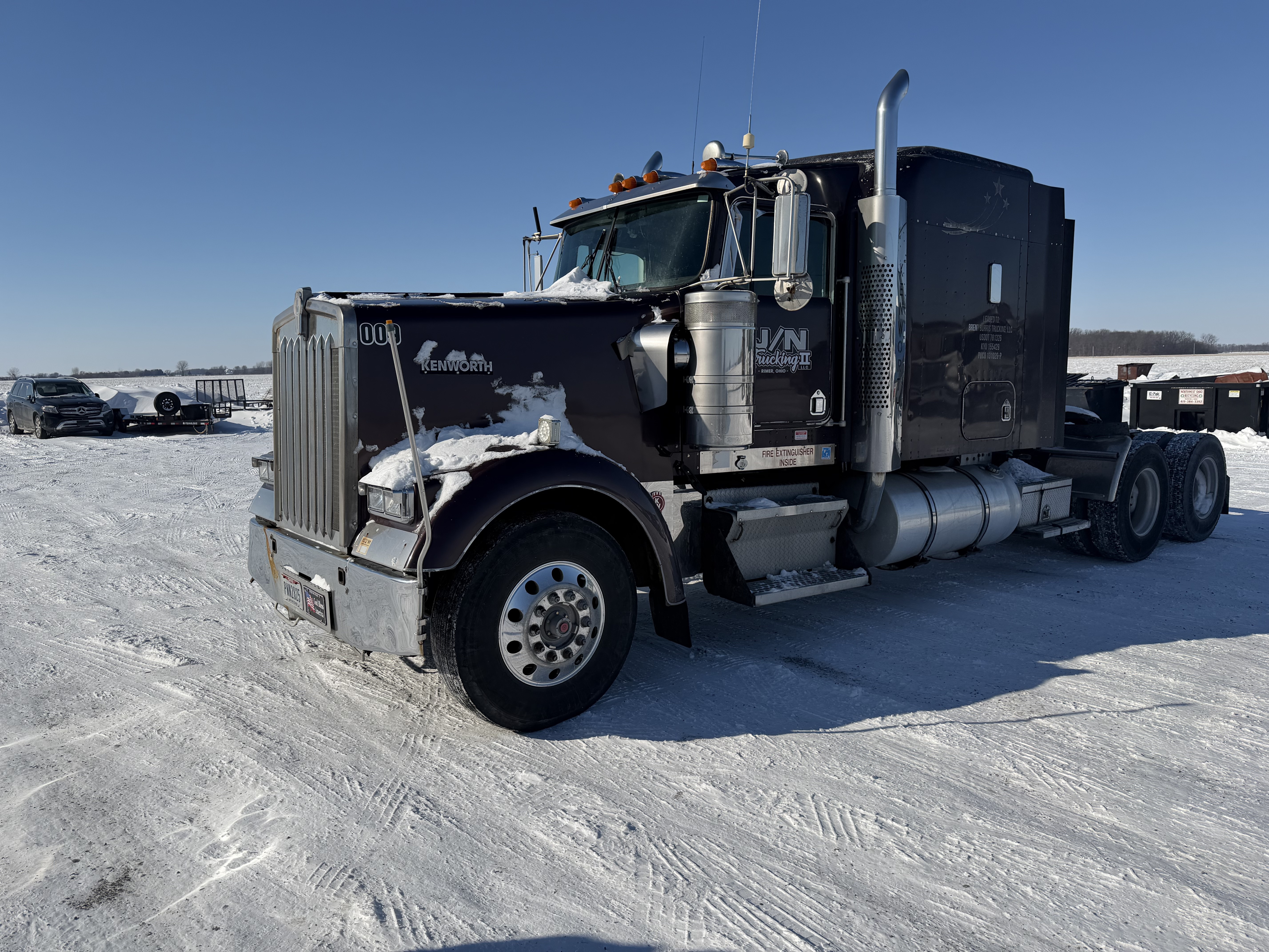 2000 KENWORTH W900 in Mount Cory, OH