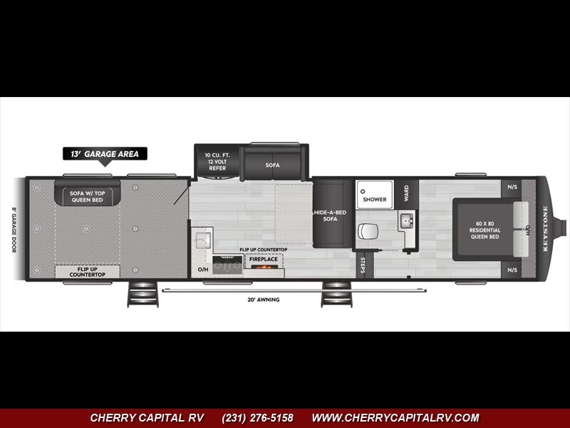 2026 Keystone Fuzion Impact 361LT Fifth Wheel in grawn MI