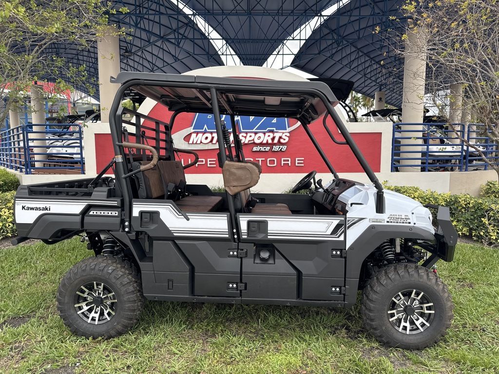 White Kawasaki Mule Pro-Fxt 1000 Four Wheelers For Sale - ATV Trader