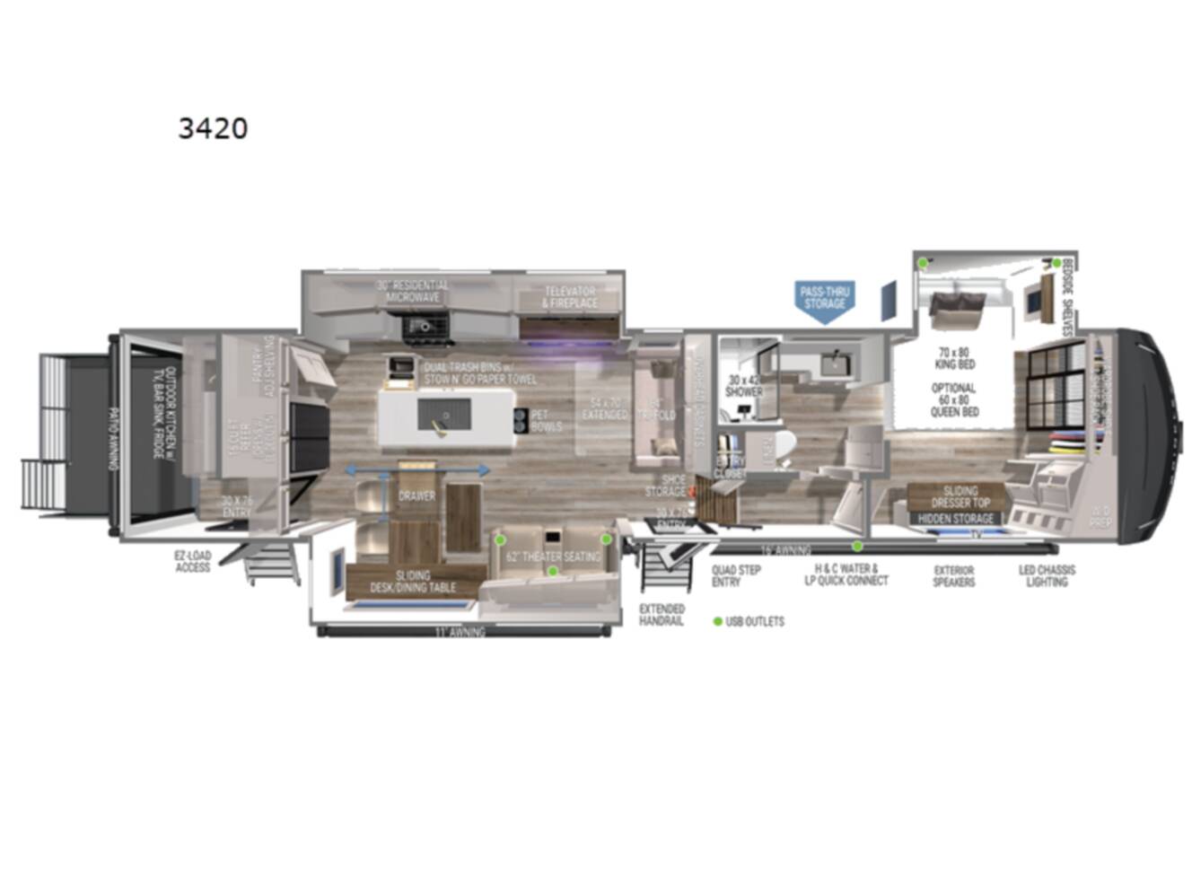 A photo of this 2026 Brinkley Model Z 3420