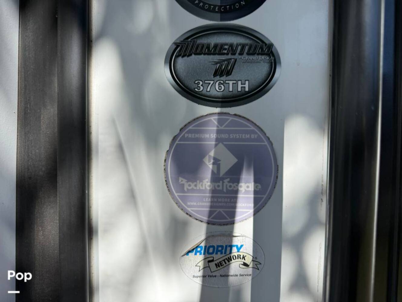 A photo of this 2020 Grand Design Momentum 376TH