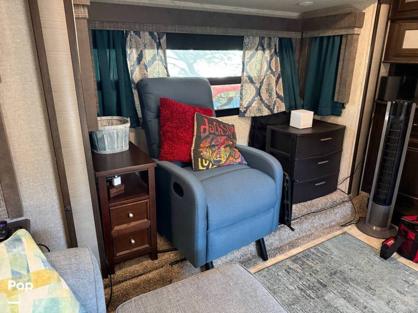 A photo of this 2020 Grand Design Momentum 376TH
