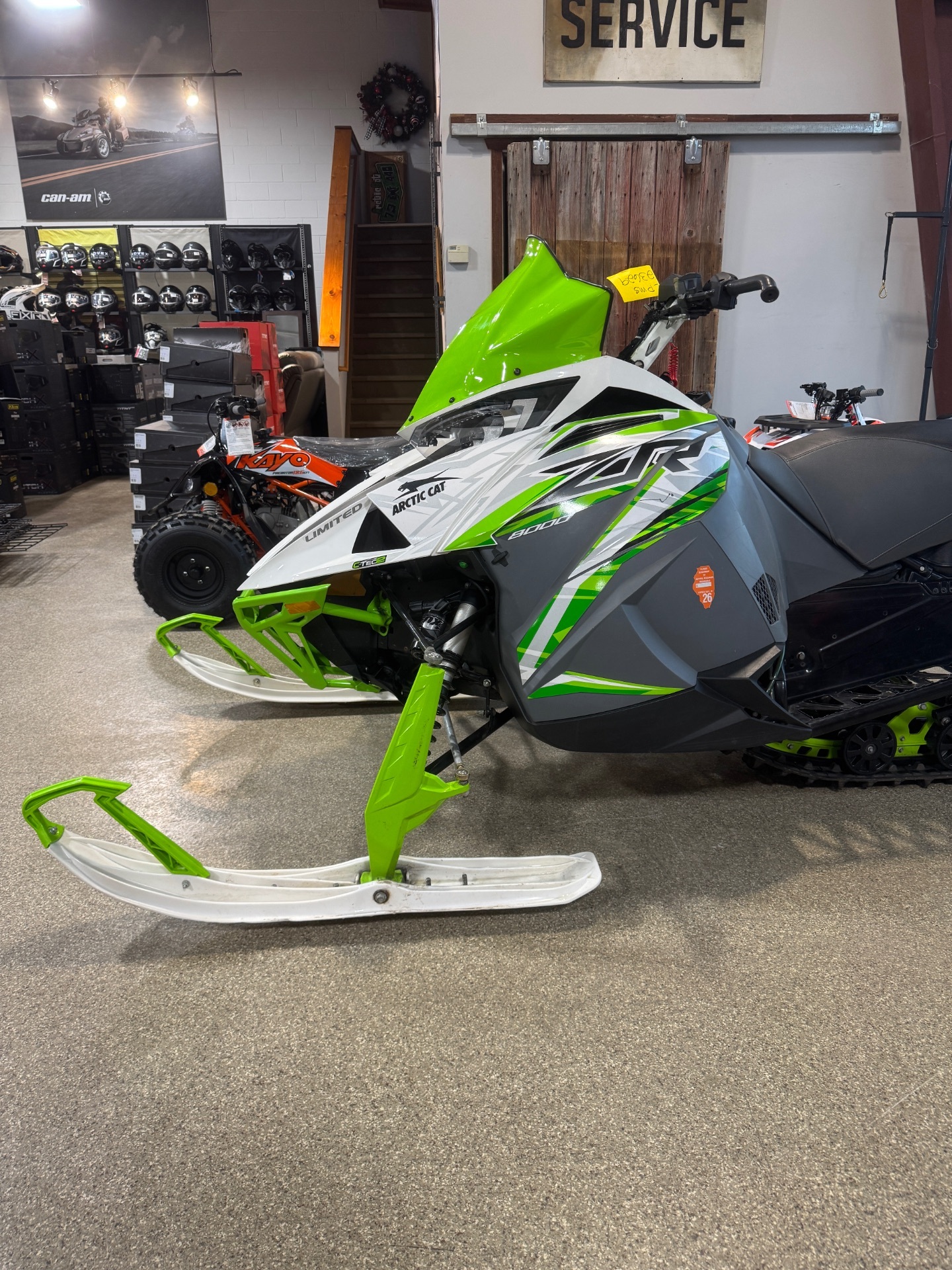 Gray Arctic Cat Snowmobile For Sale Near Cedarburg, Wisconsin