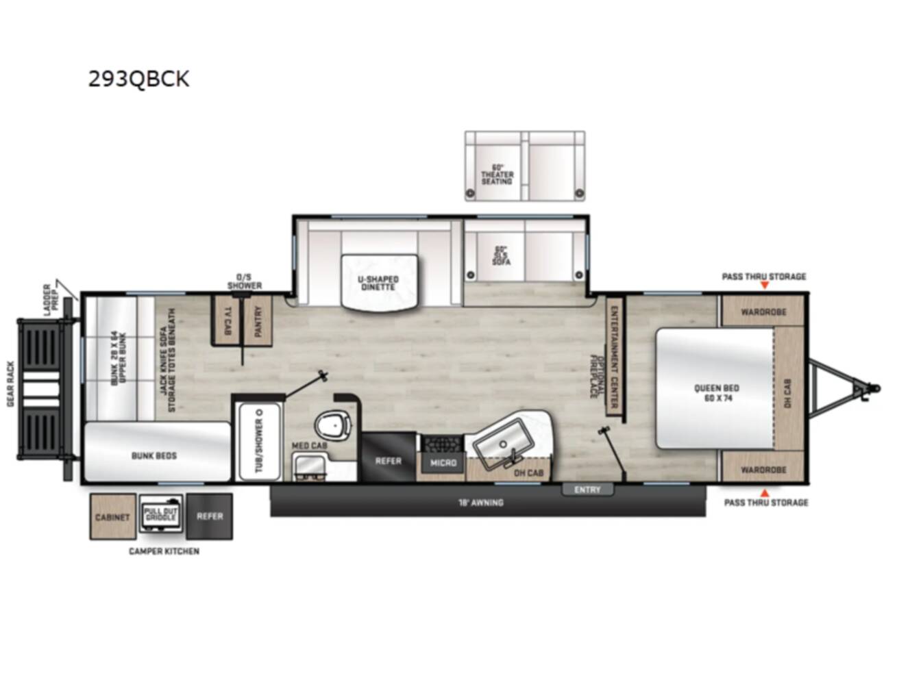 A photo of this 2026 Coachmen Rv Catalina Legacy Edition 293QBCK