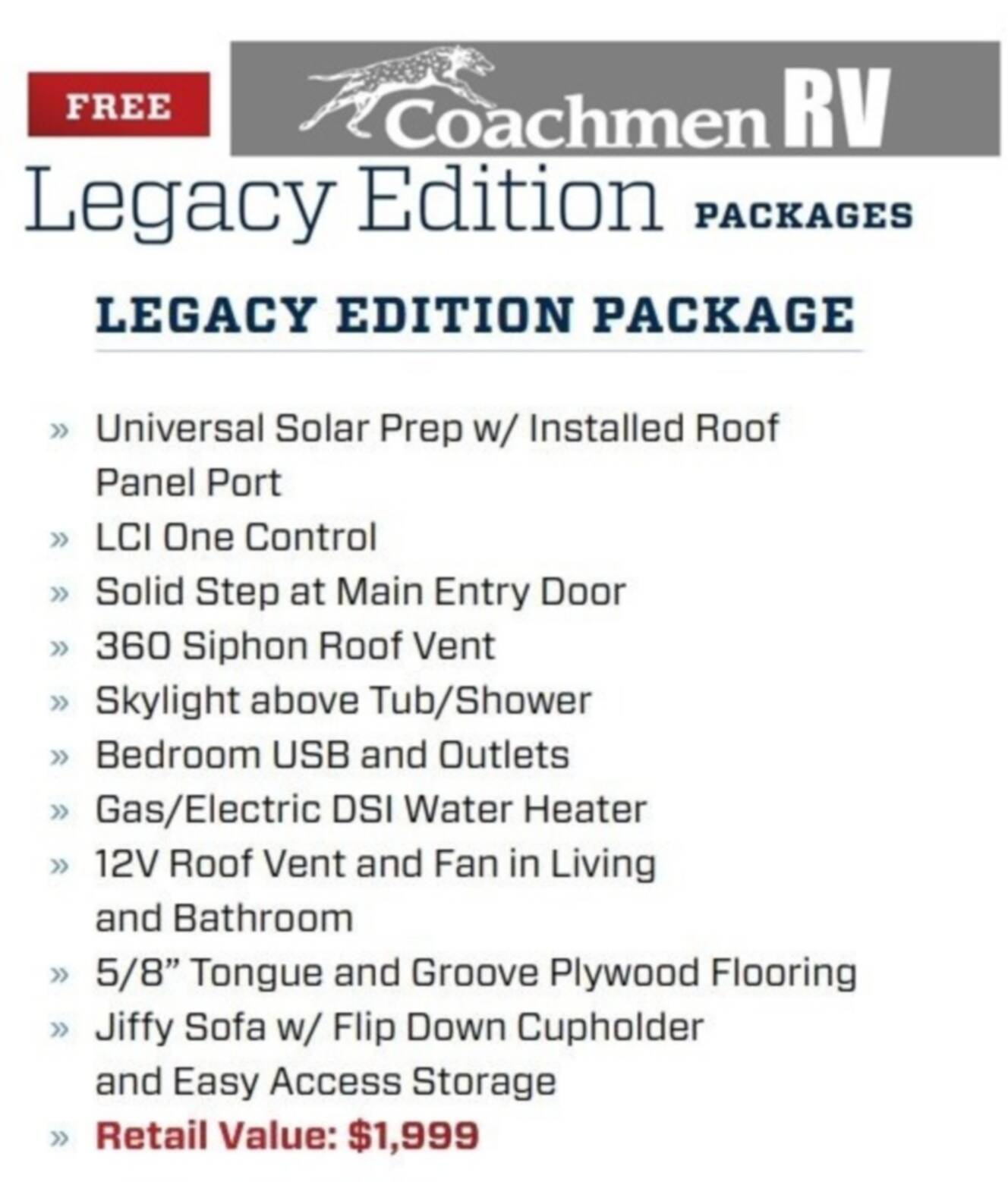 A photo of this 2026 Coachmen Rv Catalina Legacy Edition 293QBCK