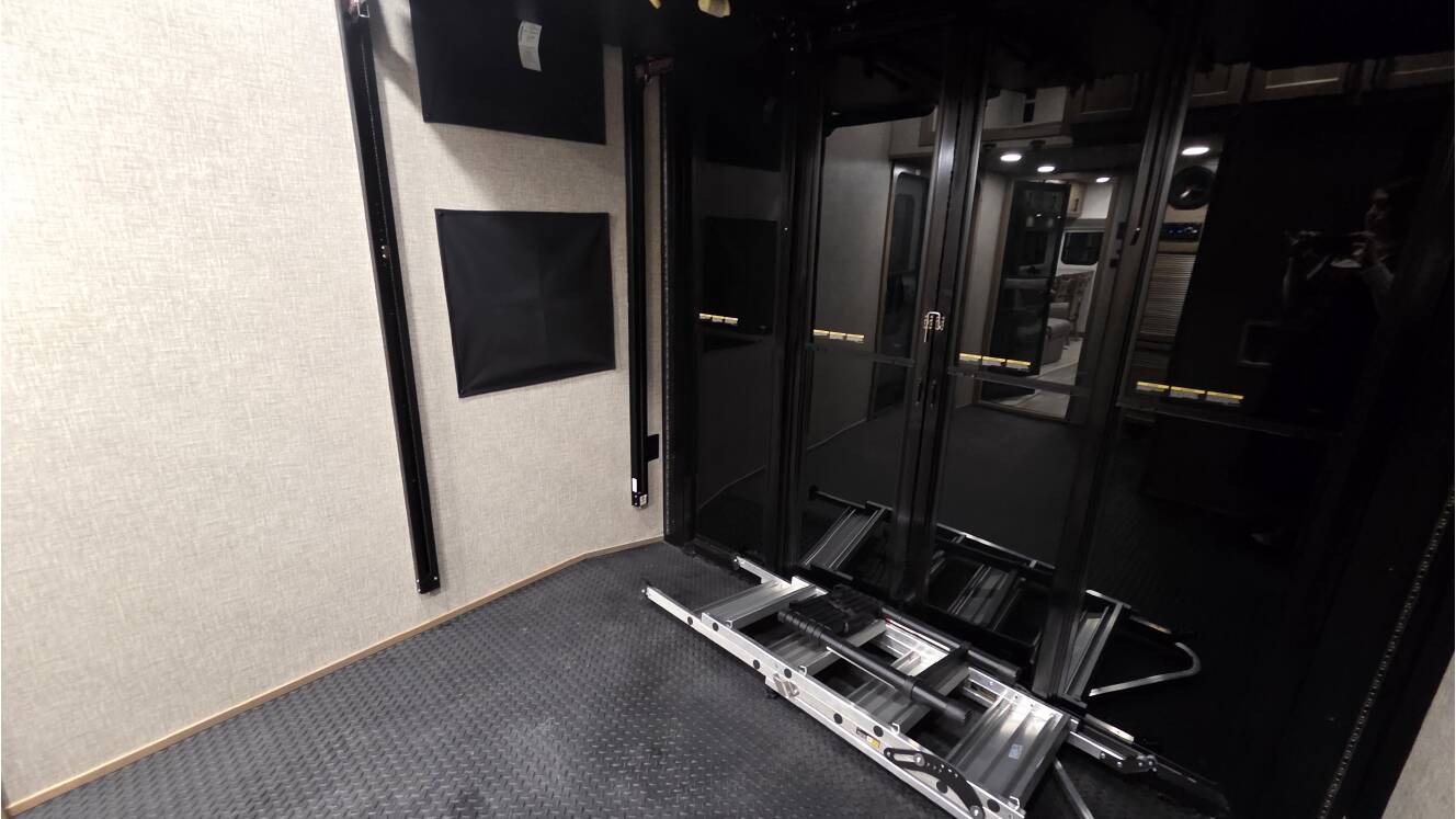 A photo of this 2026 Luxe TOY HAULER 46FB