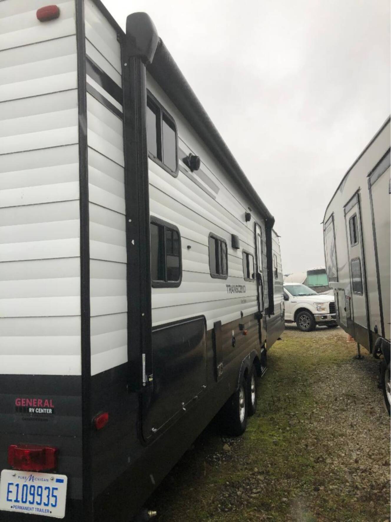 A photo of this 2020 Grand Design TRANSCEND 29TBS