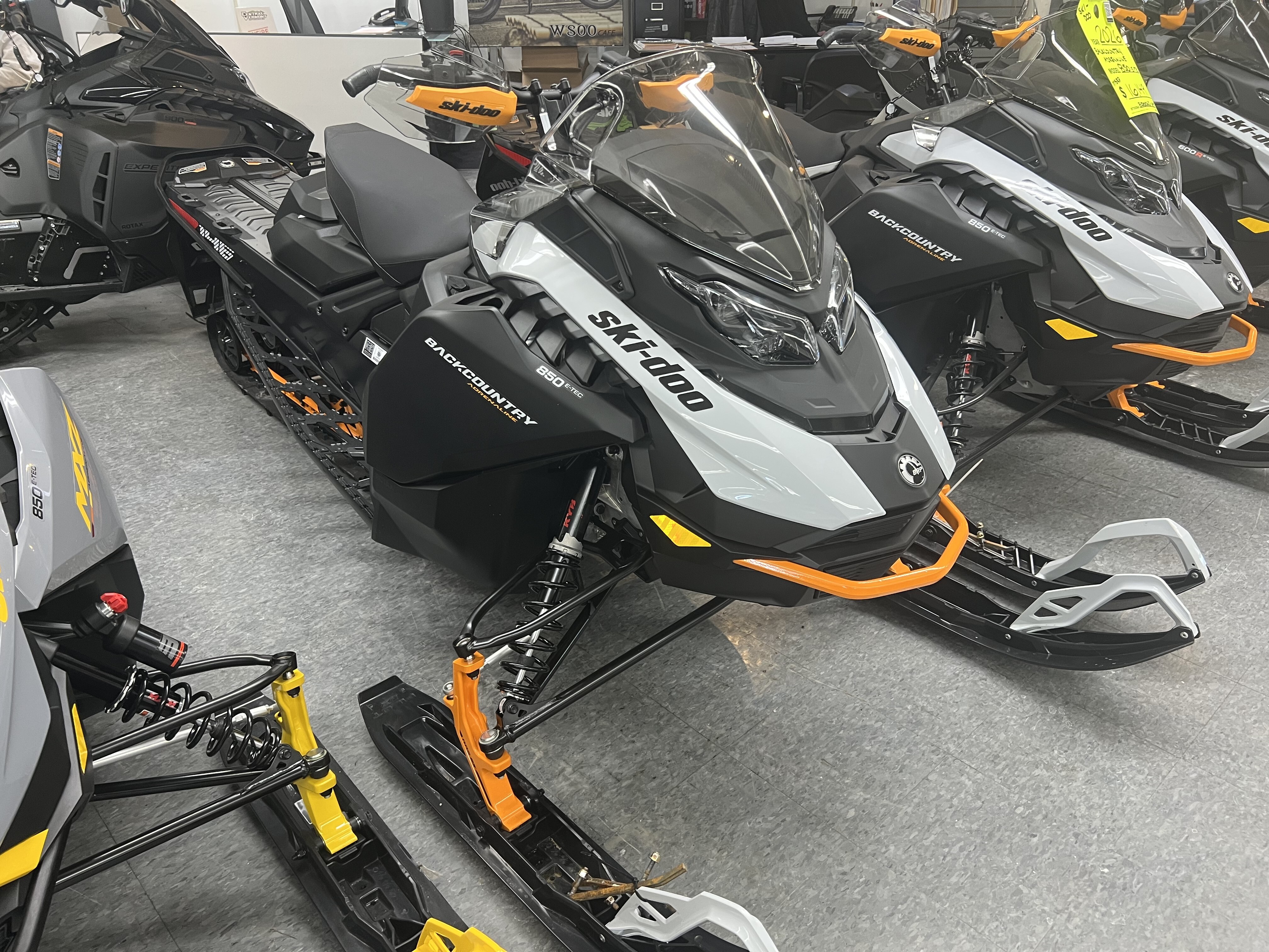 2026 Ski-Doo Backcountry Adrenaline 850 E-TEC ES Storm 1.5 in rutland VT