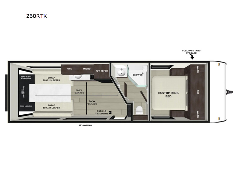 2026 Forest River Rv Salem FSX 260RTK in fremont OH