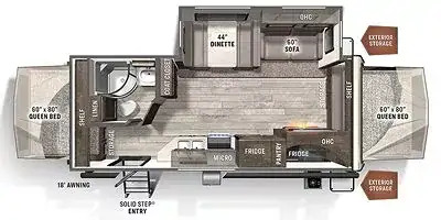 2022 Forest River Rv Rockwood Roo 235S in mcalester OK