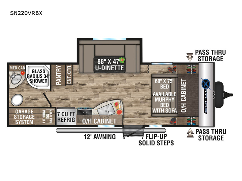 2023 Venture Rv Sonic X 220VRBX in kings mountain NC