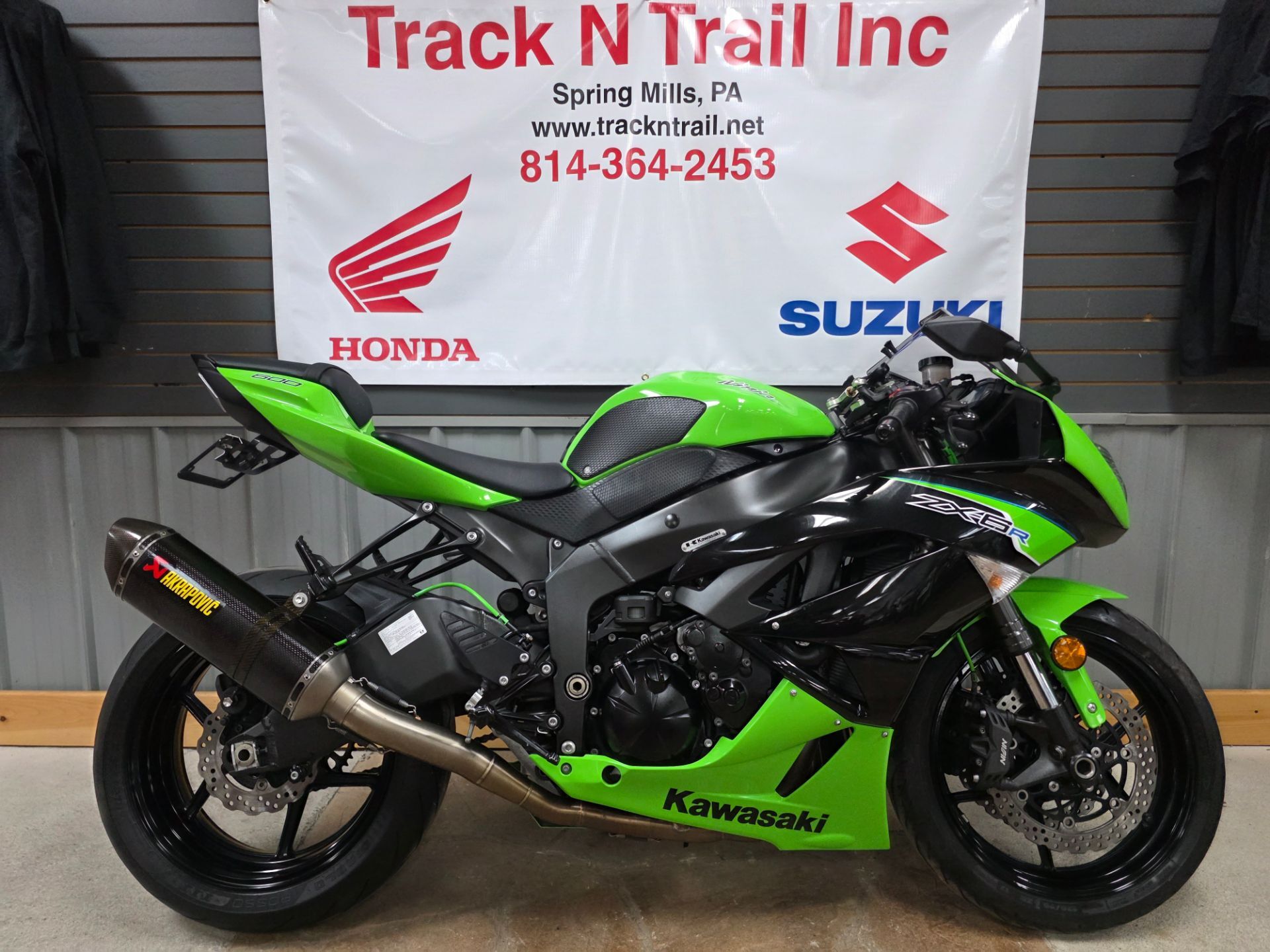Used Lime Green Ktm,kawasaki,suzuki,yamaha Ninja ZX-6R Motorcycles