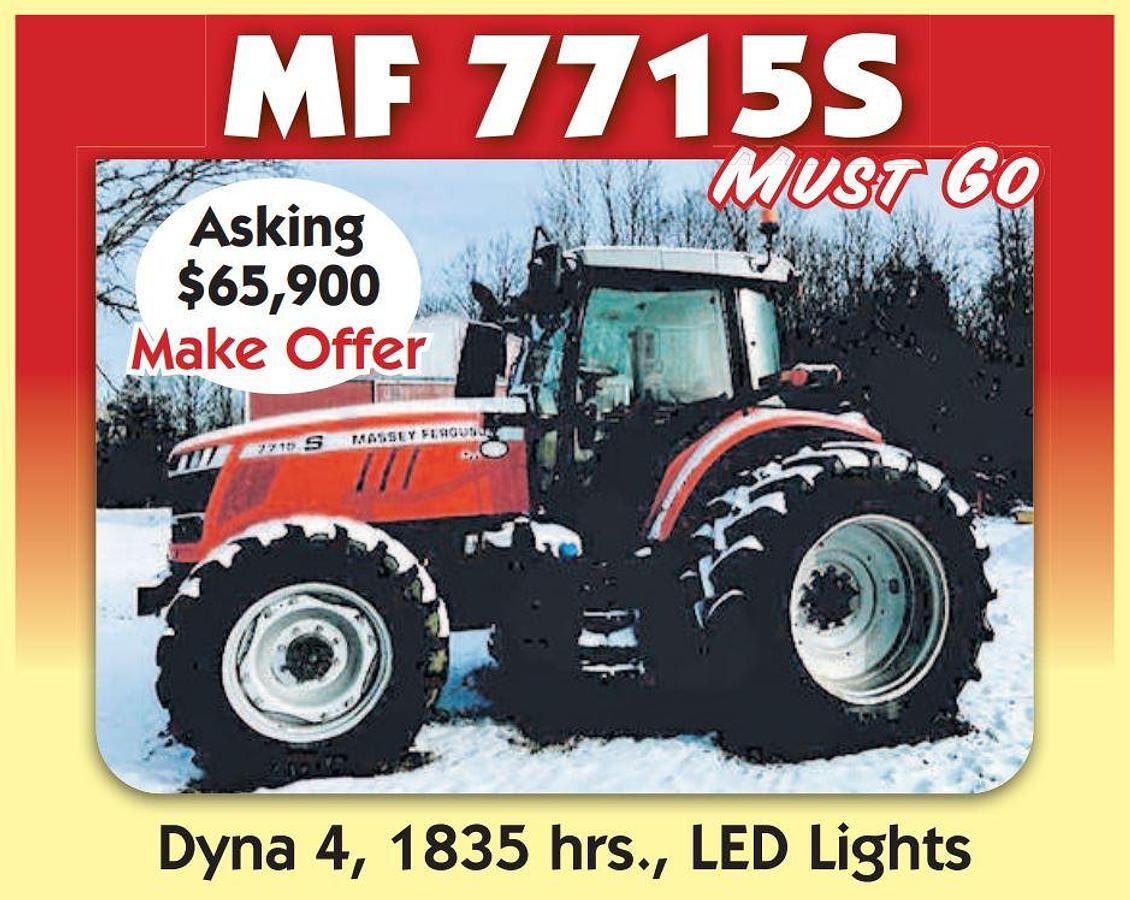 2019 MASSEY FERGUSON 7715S Dyna-4 in Brushton, NY