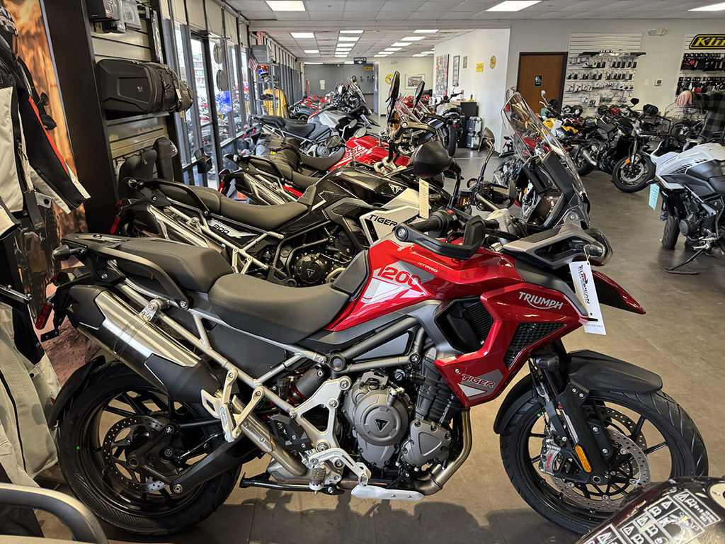 2025 Triumph Tiger 1200 GT Pro Carnival Red / Sapphire Black GT PRO in Plano, TX
