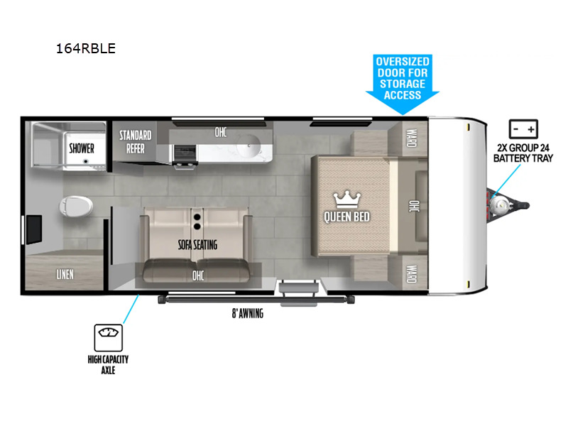 2026 Forest River Rv Salem FSX 164RBLE in fremont OH