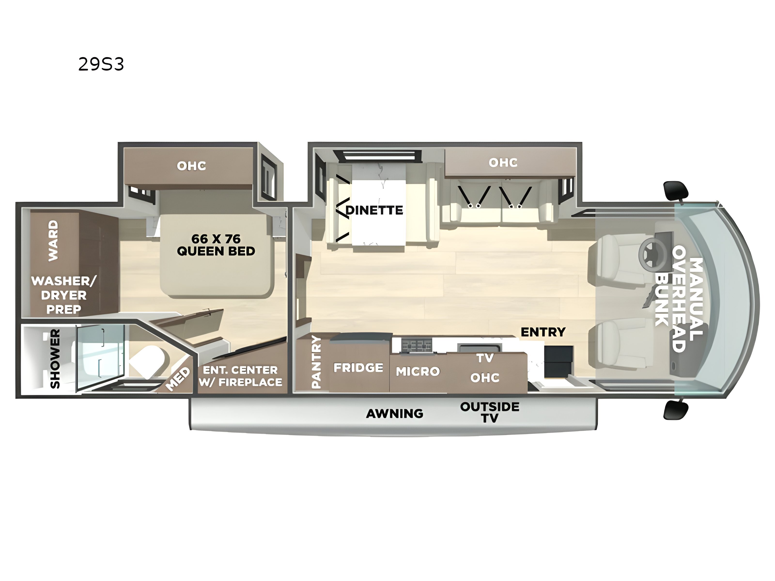 2026 Forest River Rv Georgetown 3 Series 29S3 in colton CA