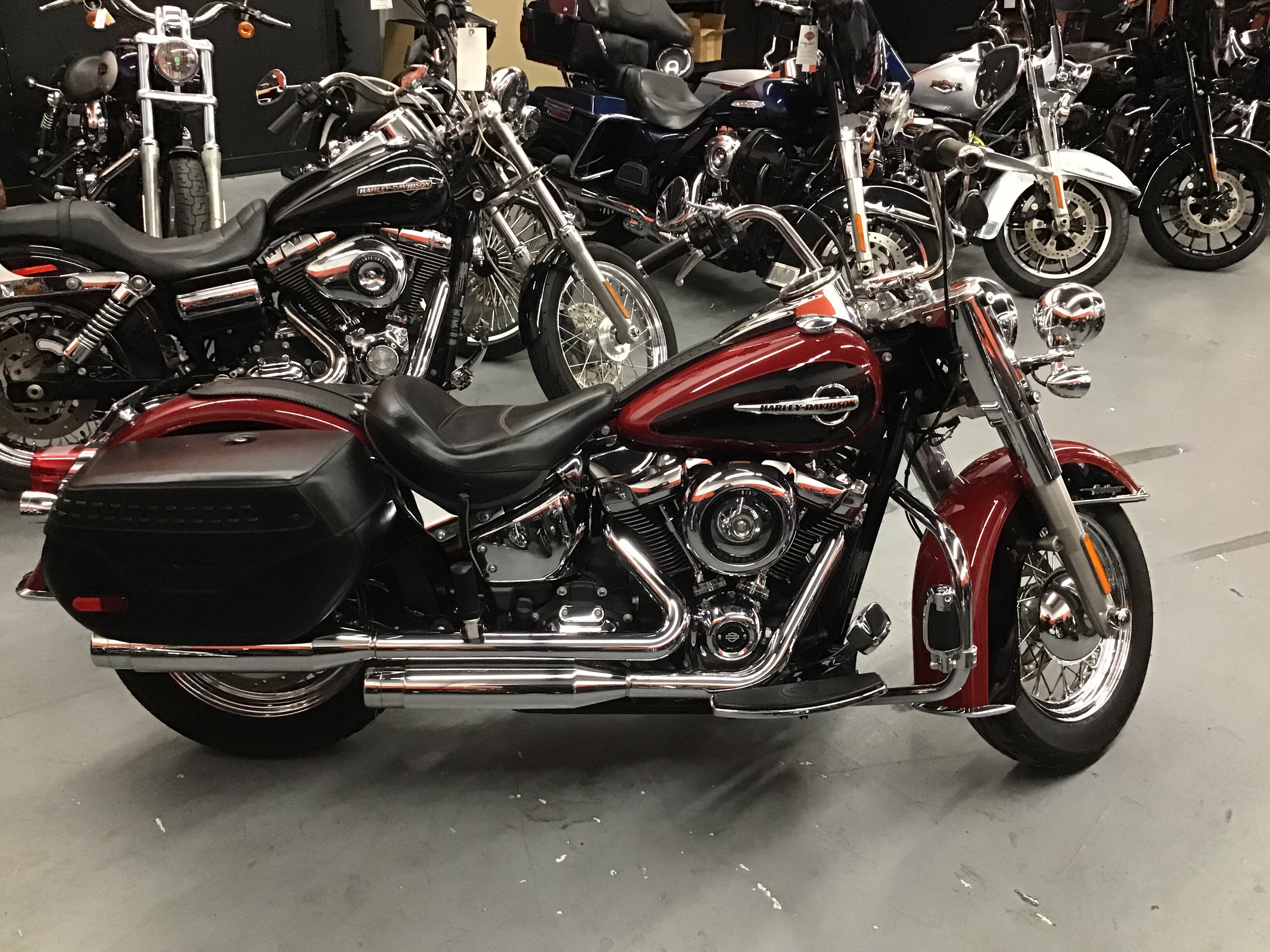 Red 2020 Harley-Davidson Heritage Softail Motorcycles For Sale