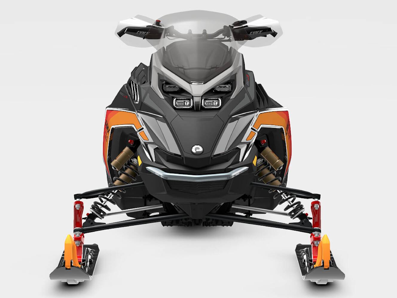 A photo of this 2025 Lynx Rave GLS 850 E-TEC Turbo R Ice Ripper XT 1.5 SHOT w/ 1