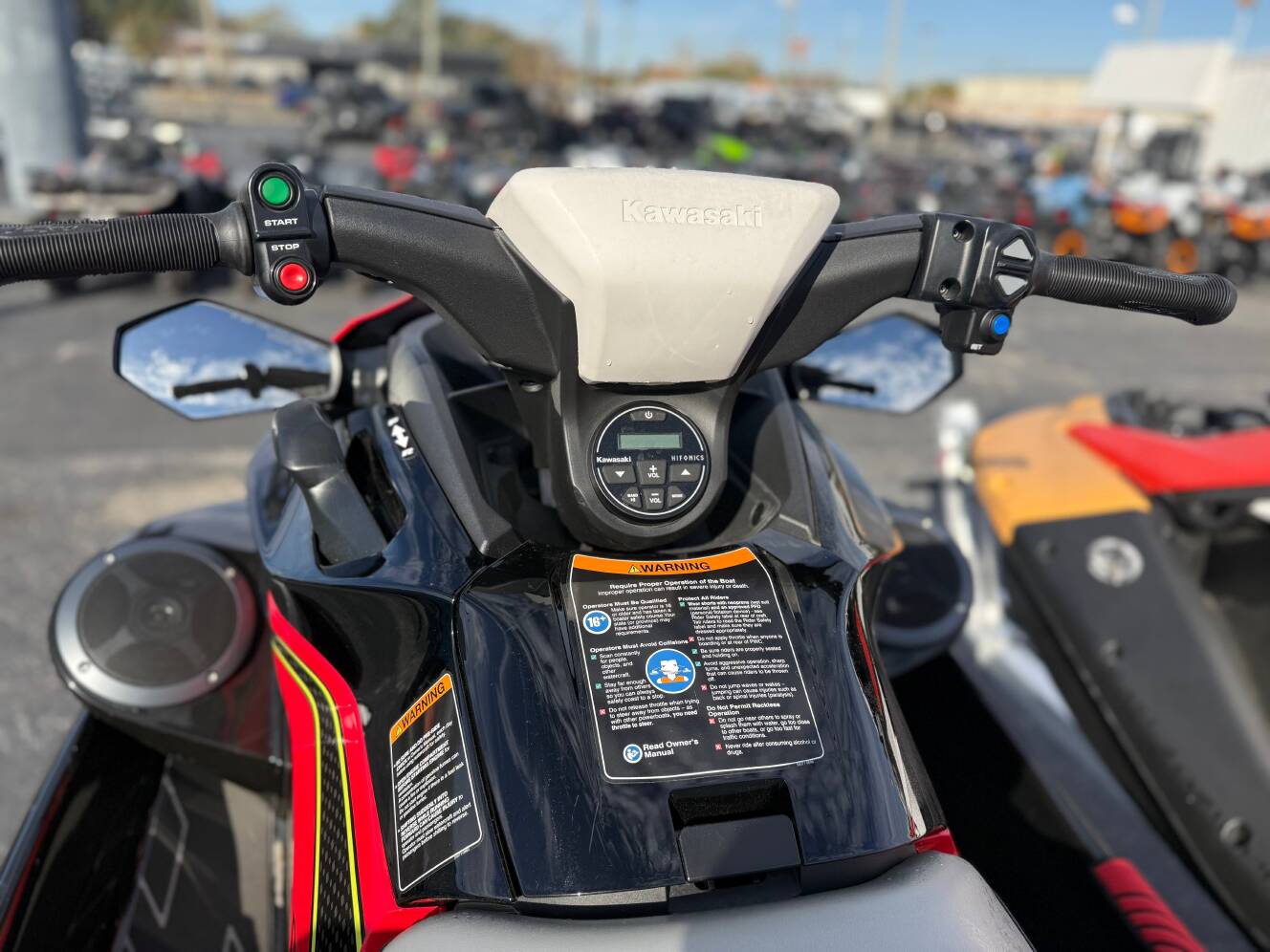 A photo of this 2025 Kawasaki Ultra 160LX