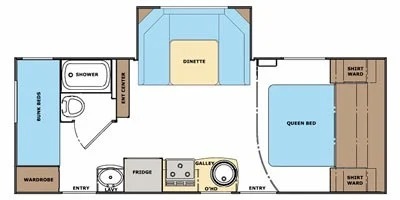 2012 Lance 2185 TRAVEL TRAILER in salida CO