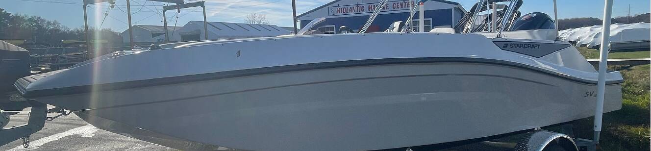 A photo of this 2026 Starcraft SV 18 O/B