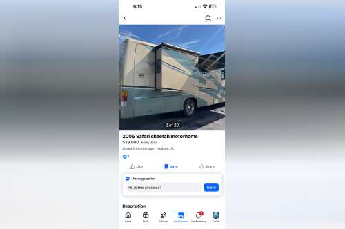 2005 Safari CHEETAH 38 PDQ in holiday FL