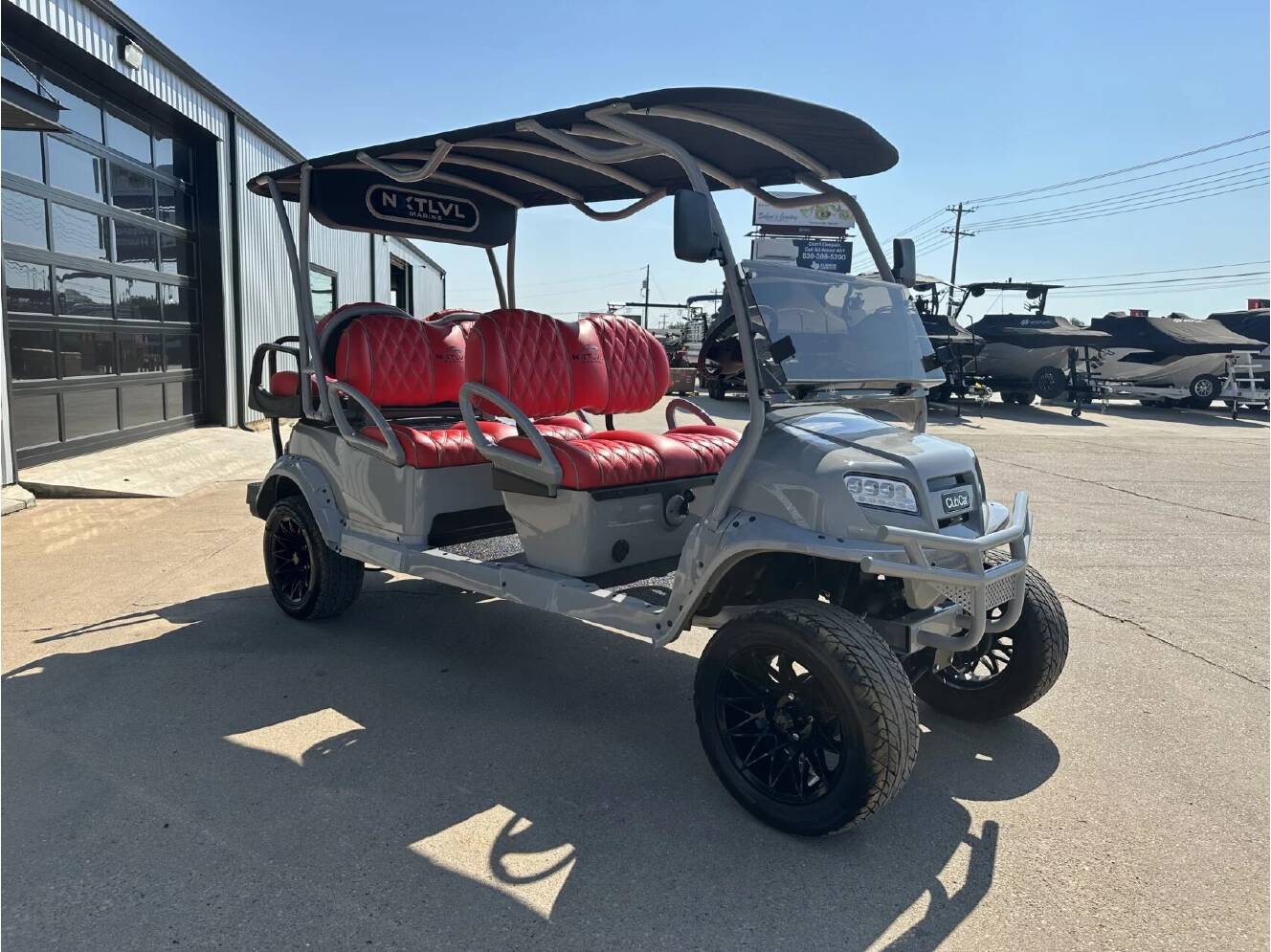 A photo of this 2022 Club Car ONWARD 6P LIFTED GAS